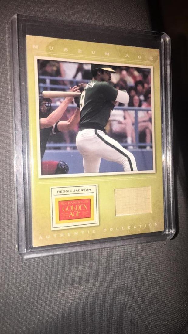Reggie Jackson Bat Card (1 of 2)