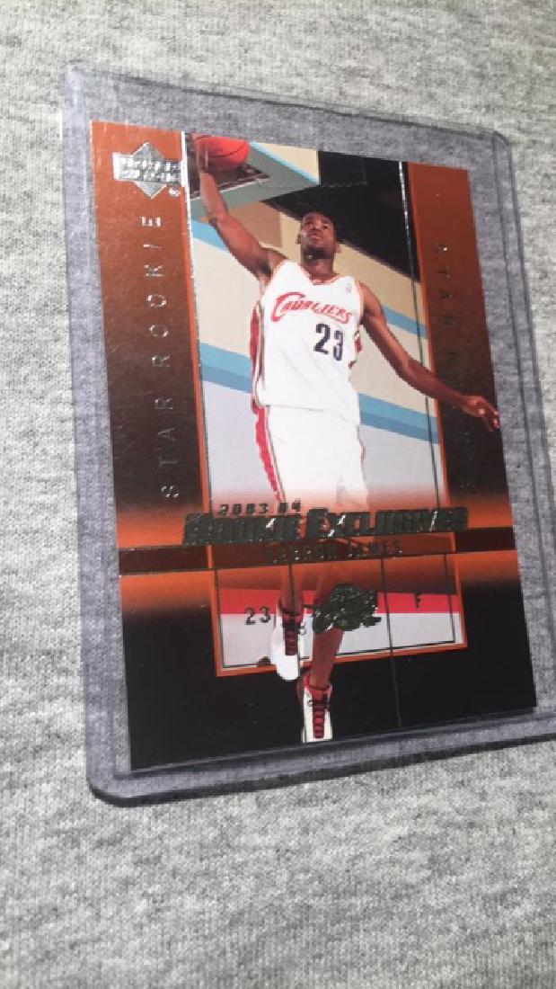 Lebron James 2003-04 Rookie exclusives RC (1 of 2)