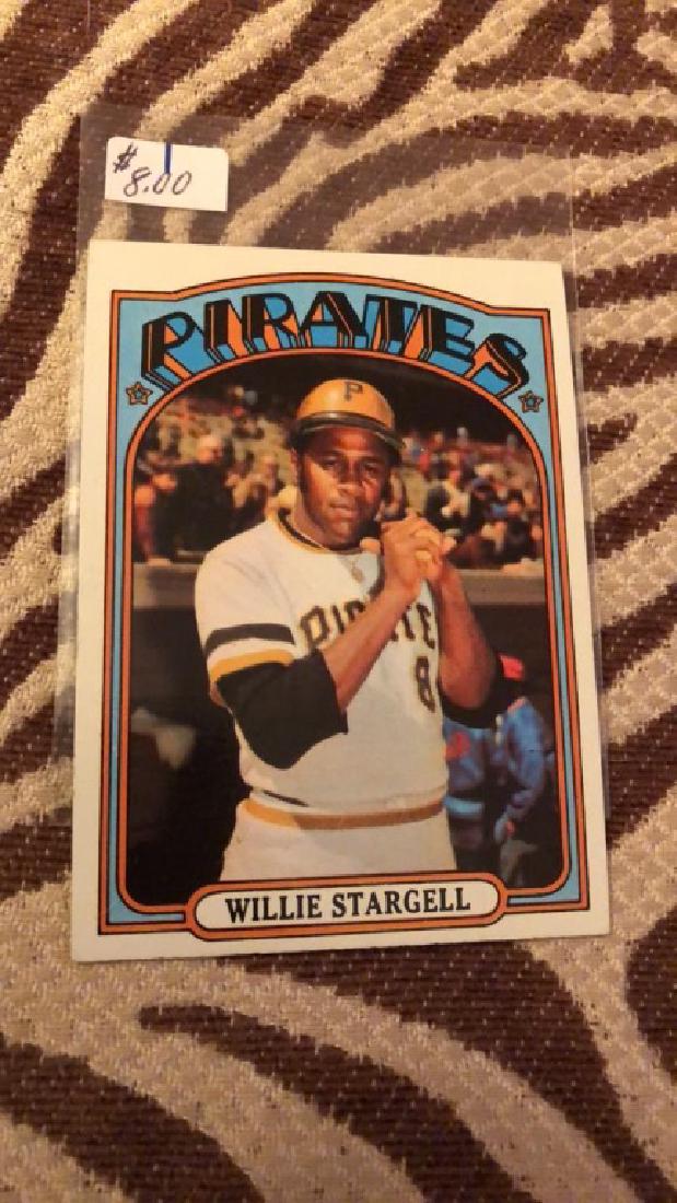 1972 Topps Willie Stargell (1 of 2)