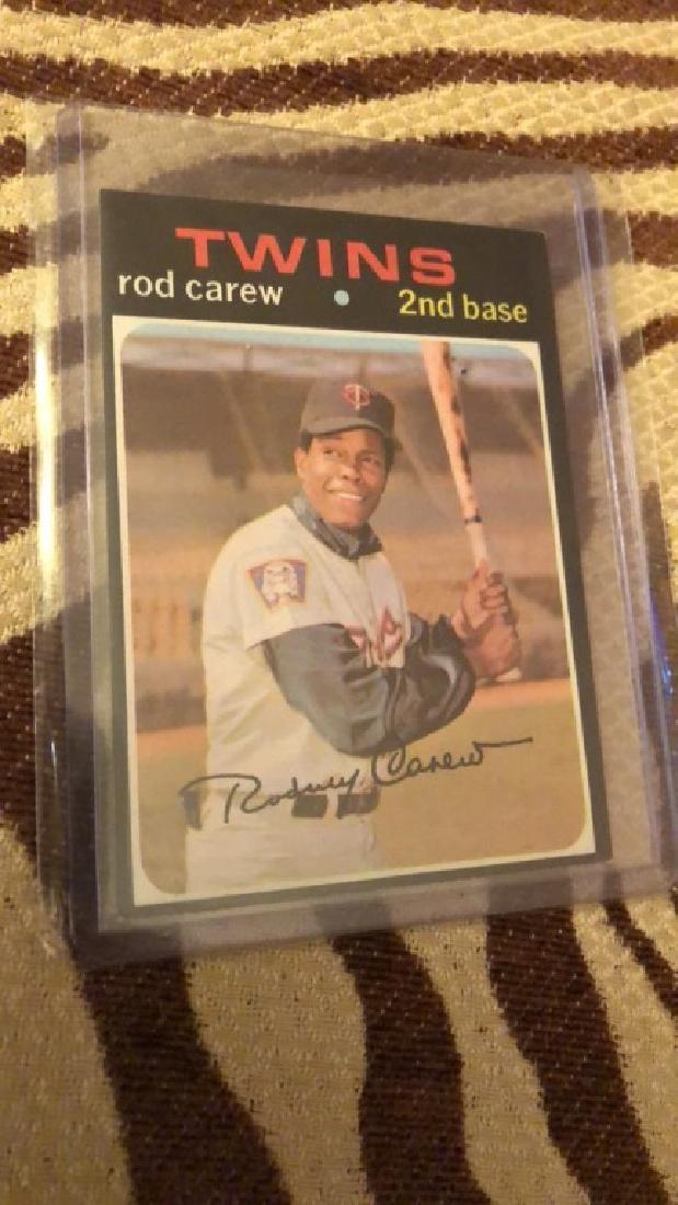 Rod Carew 1971 Topps Nice shape (1 of 2)