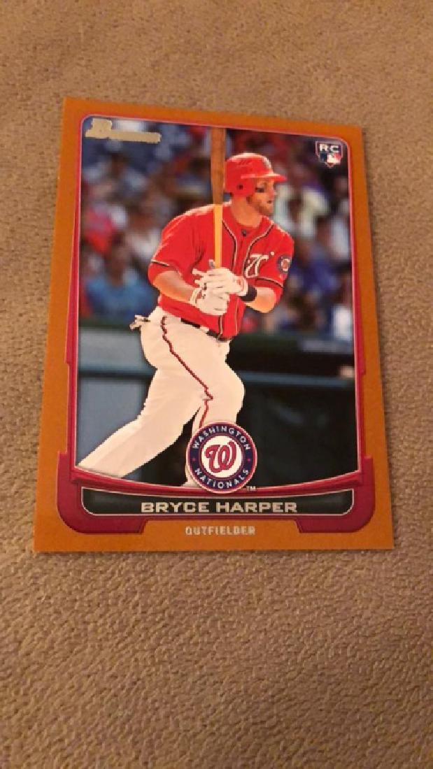 Bryce Harper 2012 Bowman Orange RC /250 (1 of 2)