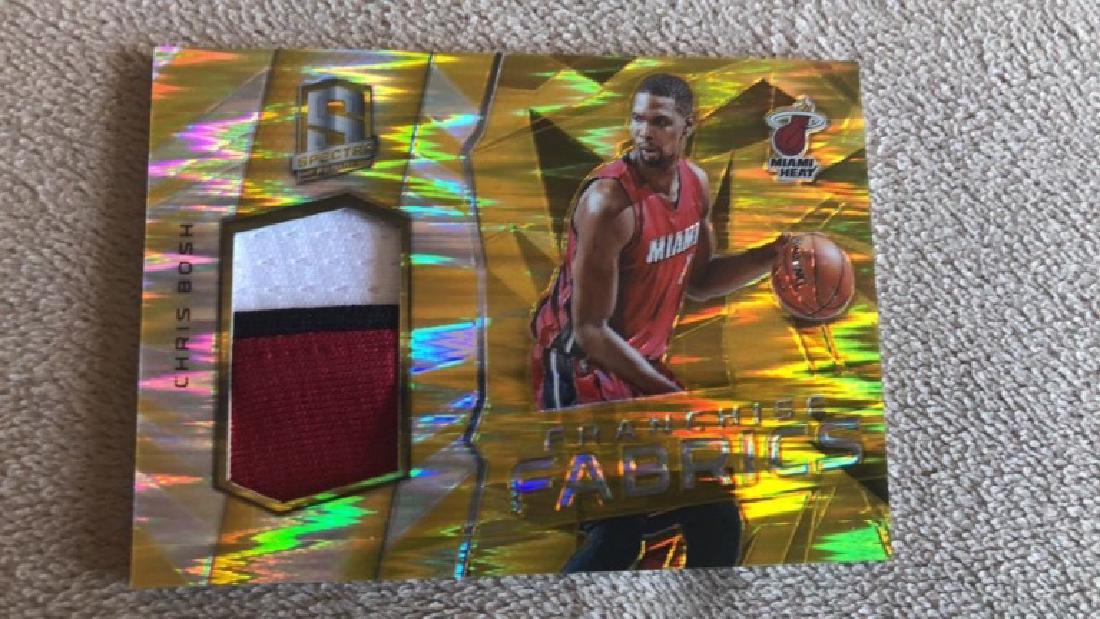 Chris Bosh 2015-16 Spectra GOLD Franchise Fabrics (1 of 2)