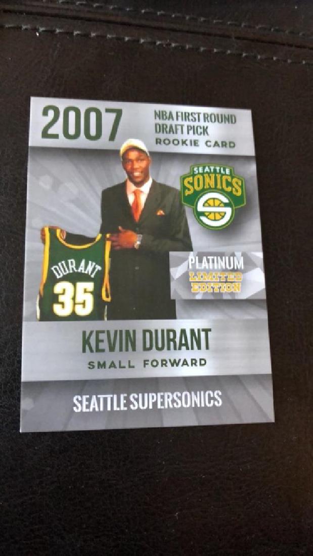 Kevin Durant 2007 rookie phenoms platinum Limited (1 of 2)