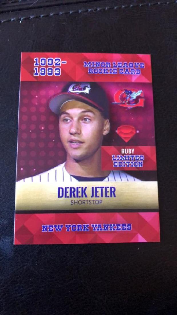 Derek Jeter Rookie phenoms ruby limited edition (1 of 2)
