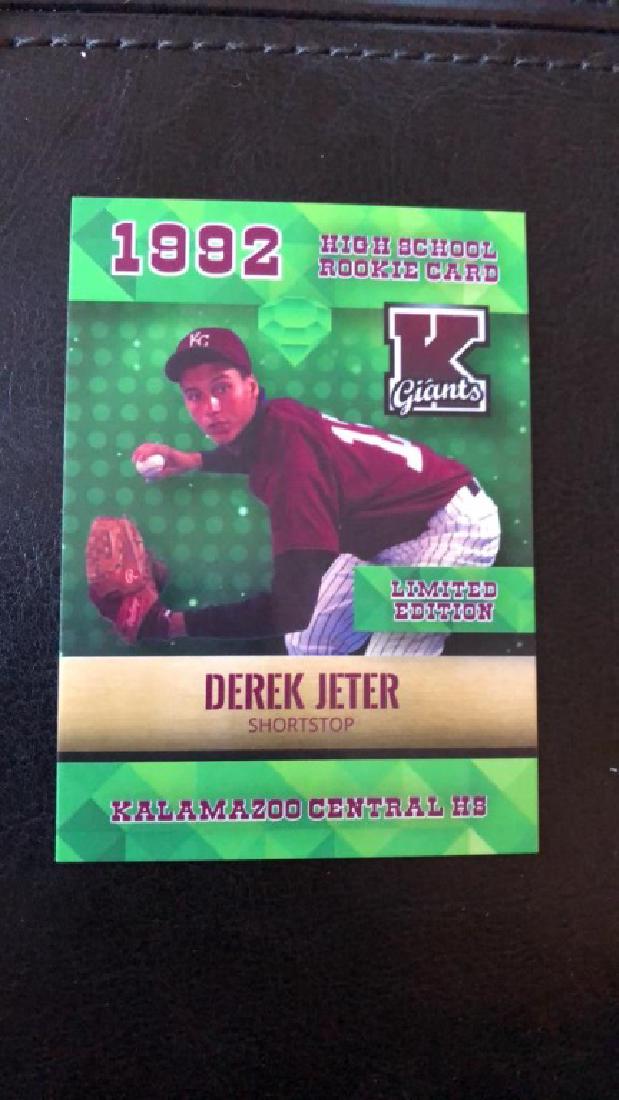 Derek Jeter Rookie phenoms limited edition RC (1 of 2)