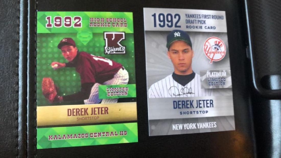 Derek Jeter 1992 platinum limited-edition and (1 of 2)