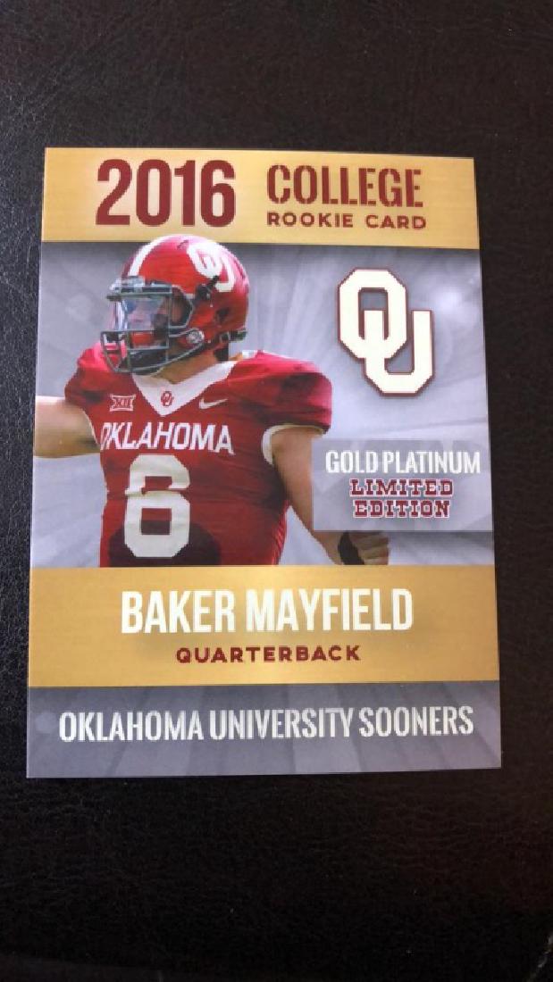 Baker Mayfield College RC /2000 (1 of 2)