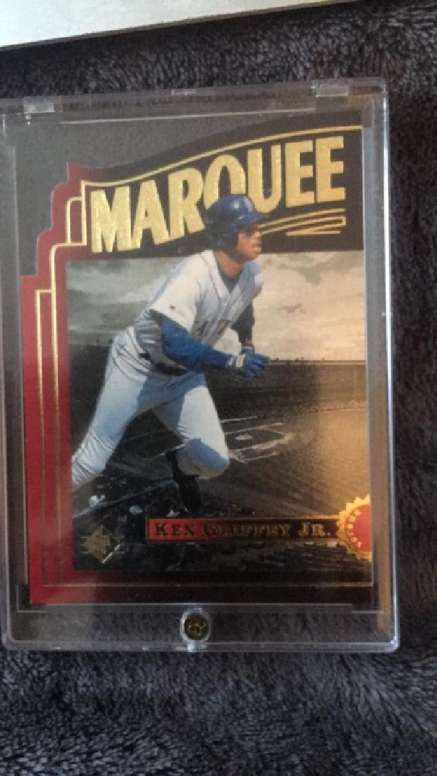Ken Griffey Jr 1996 Marquee die cut insert (1 of 2)