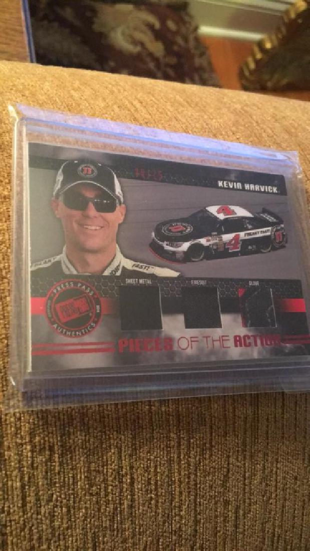 Kevin Harvick press pieces of the action sheet (1 of 3)