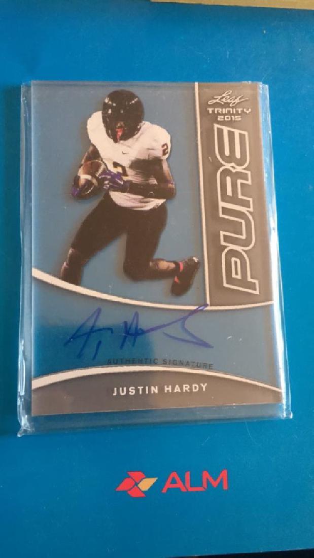 Justin Hardy 2015 leaf Trinity auto (1 of 1)