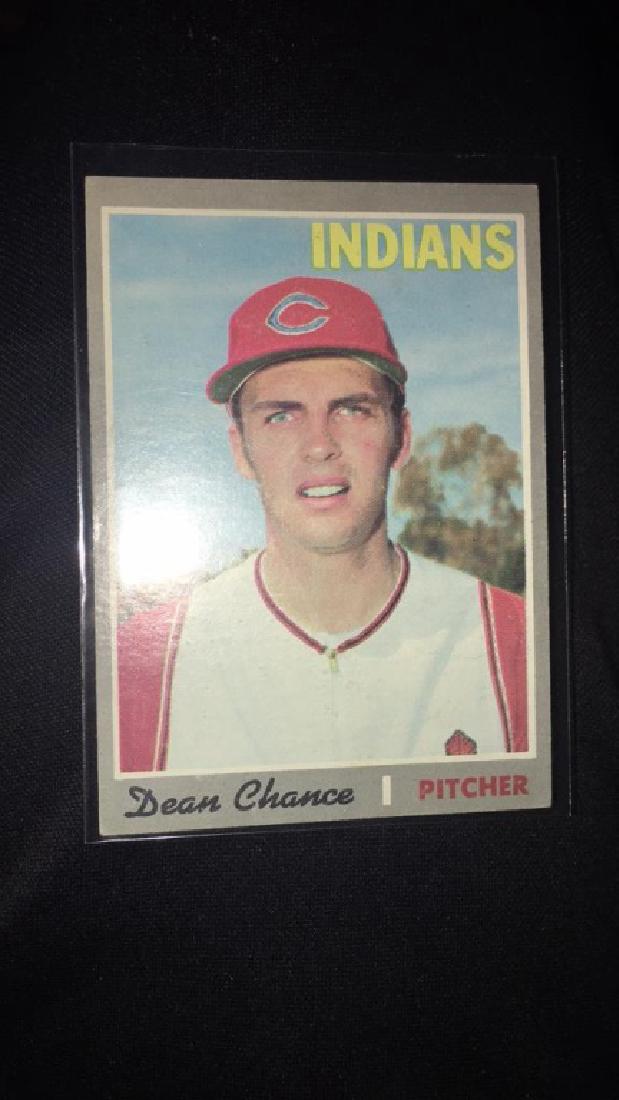 Dean Chance 1970 Topps Hi number: Dean Chance 1970 Topps Hi number