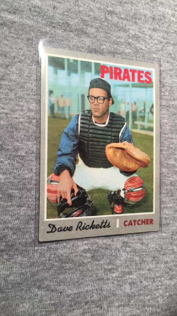 Dave Ricketts 1970 Topps hi number (1 of 2)