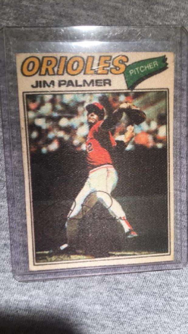 Jim Palmer 1977 Topps Felt (1 of 2)