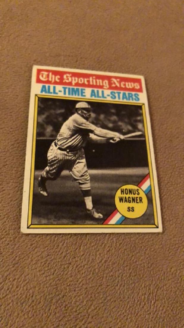 Honus Wagner 1972 Topps the sporting news: Honus Wagner 1972 Topps the sporting news