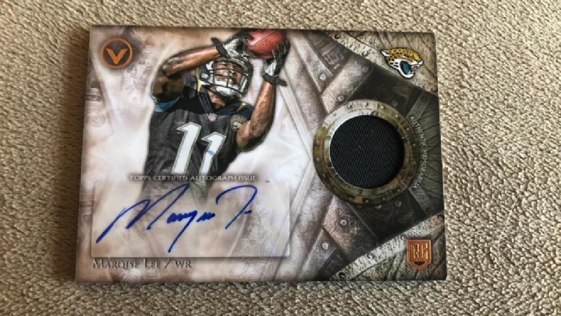 Marqise Lee 2014 Topps Valor Auto Patch SP (1 of 2)