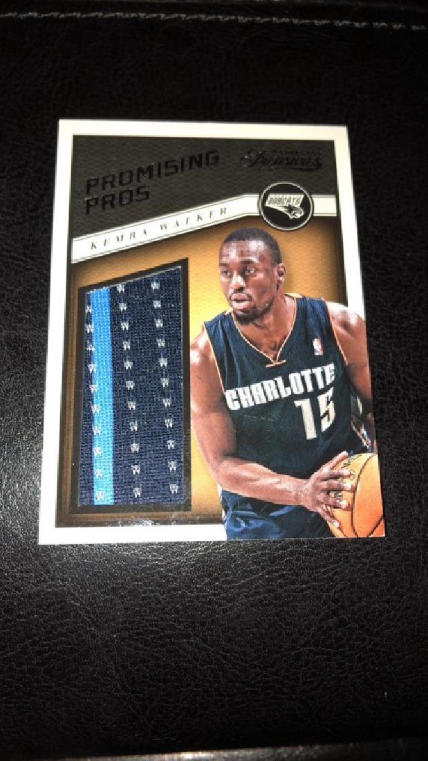 Kemba walker timeless treasures jumbo patch: Kemba walker timeless treasures jumbo patch