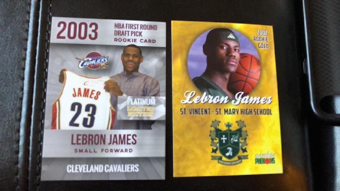 Lebron James Rookie phenoms first round draft RC (1 of 2)