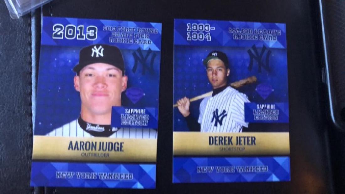 Derek Jeter Aaron Judge sapphire Limited edition (1 of 2)