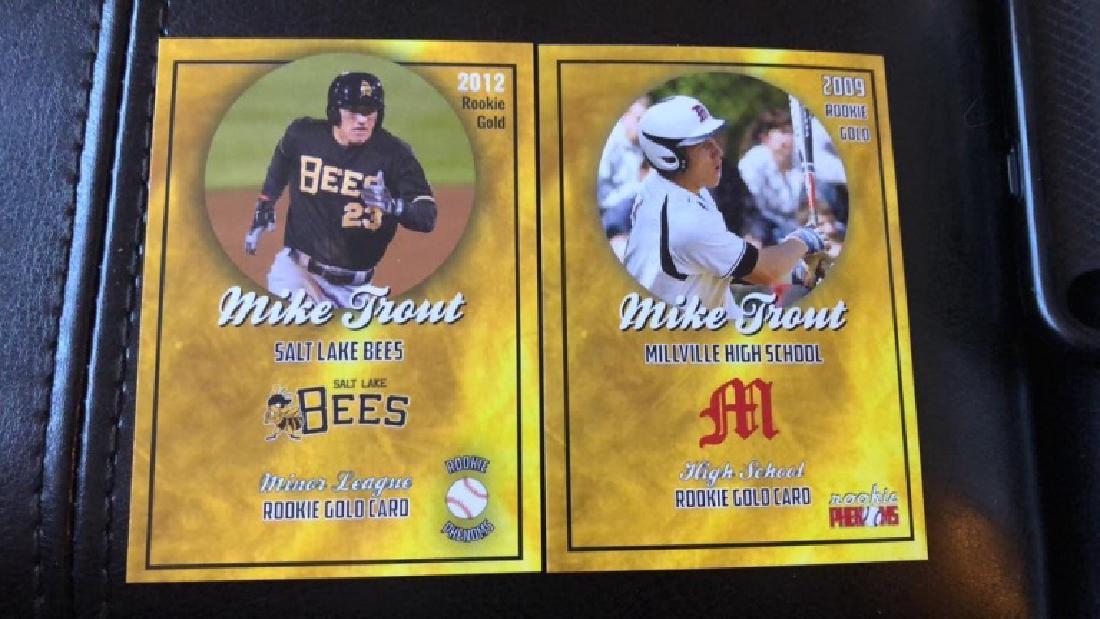 Mike Trout minor-league in high school Rookie lot (1 of 2)