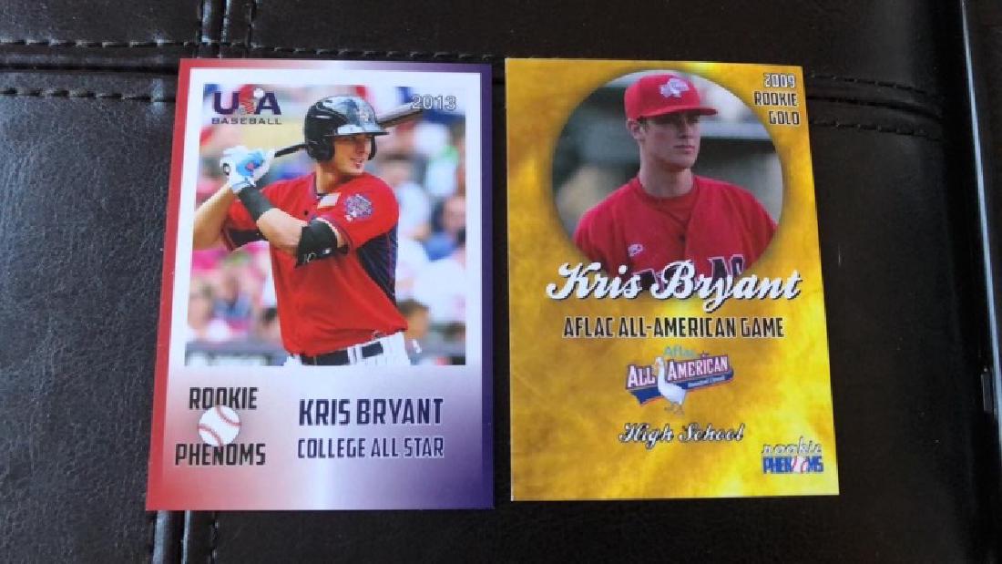 Kris Bryant 2009 and 2013 USA and All American RC (1 of 2)