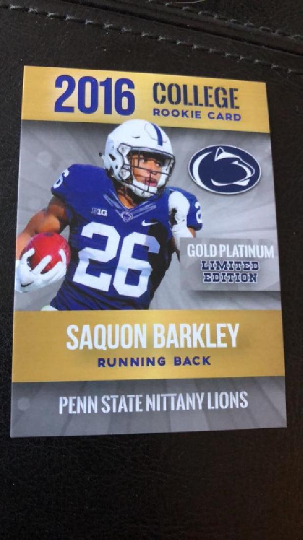 Saquon Barkley college RC /2000 (1 of 2)