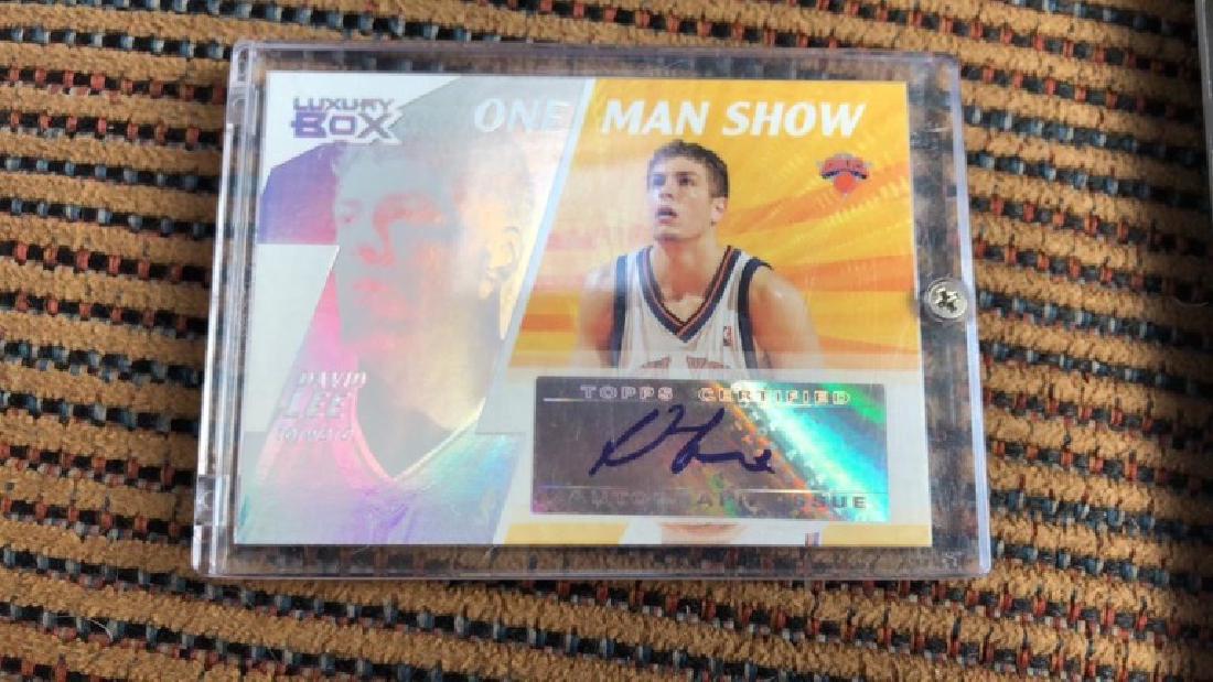 David lee 2006 luxury box Auto RC /559 (1 of 2)