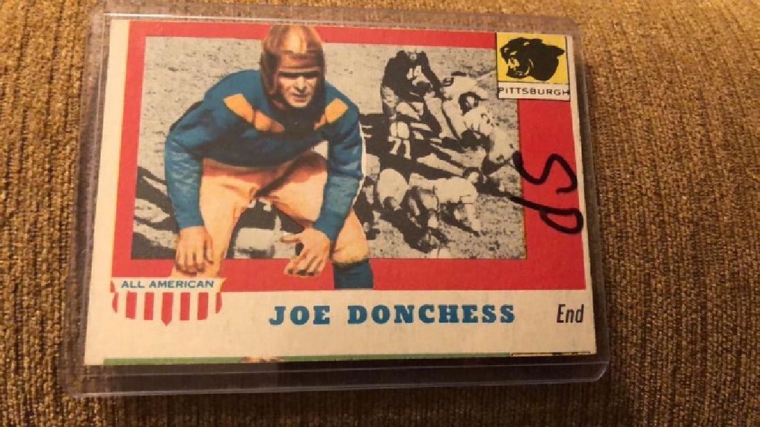 Joe Donchess 1955 Topps All American SP (1 of 2)