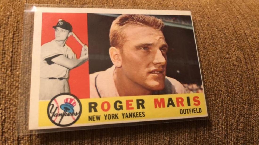 Roger Marris 1960 tops really nice card sharp (1 of 2)
