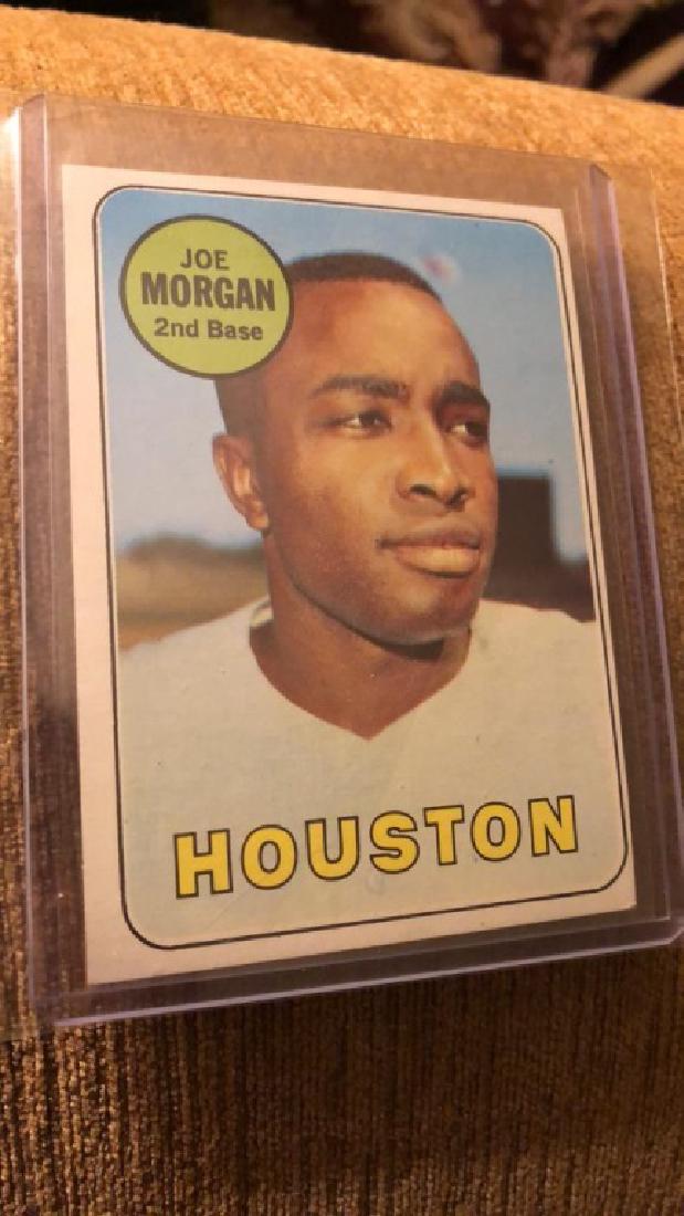 Joe Morgan 1969 Topps nice shape (1 of 2)