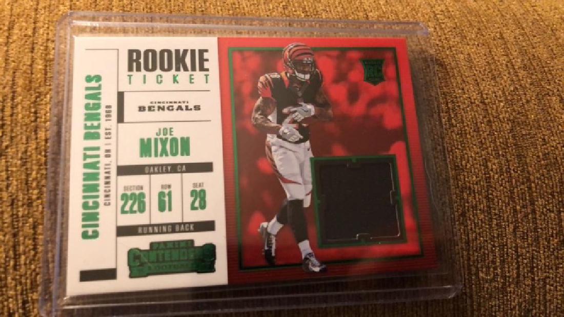 Joe Mixon 2017 contenders rookie patch (1 of 2)
