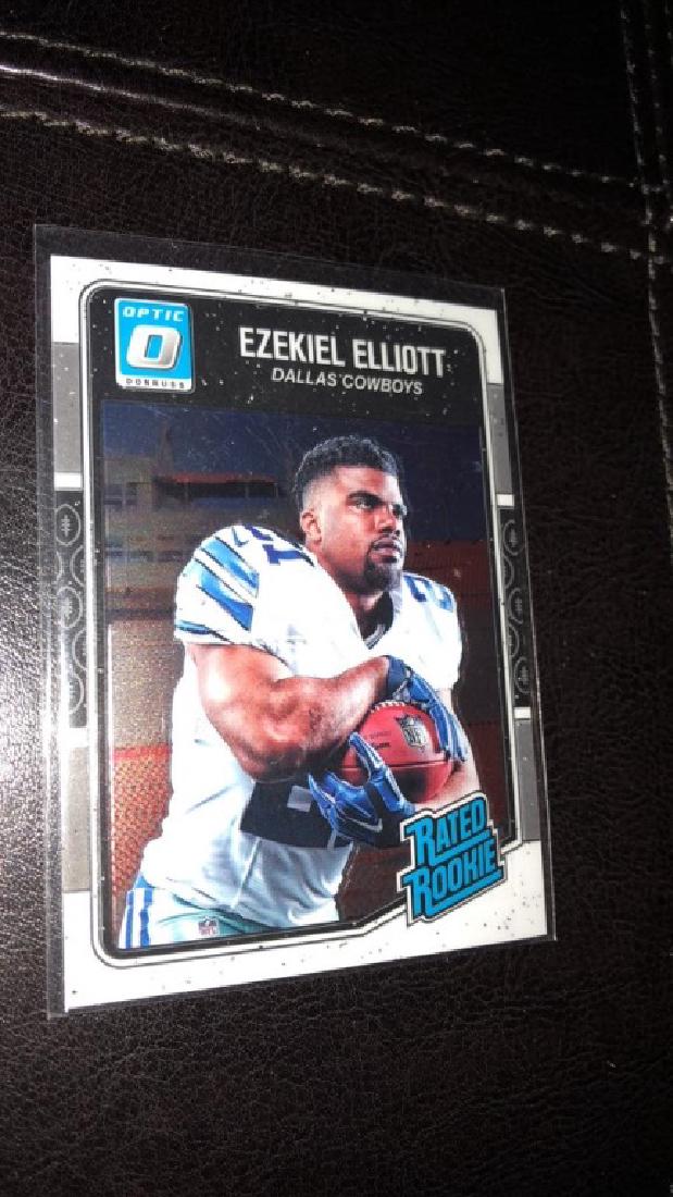 Ezekiel Elliott 2016 Donruss optic rated rookie (1 of 2)