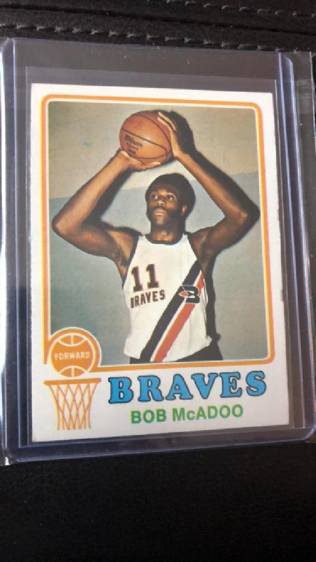 Bob McAdoo 1972-73 Topps RC (1 of 2)