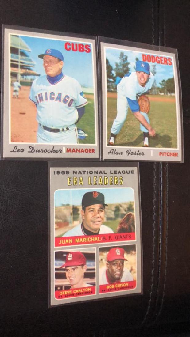 Lot of 3 1970 Topps baseball cards nice shape (1 of 2)