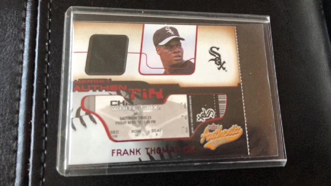 Frank Thomas 2002 Fleer authentix game Used (1 of 2)