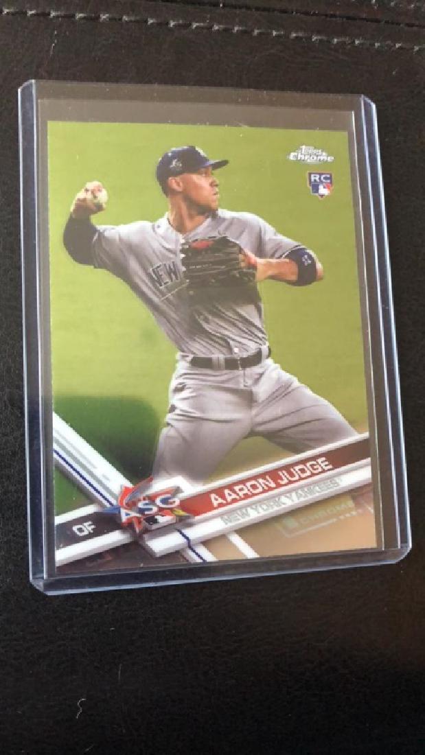 Aaron Judge 2017 Topps Chrome RC #HMT40 (1 of 1)