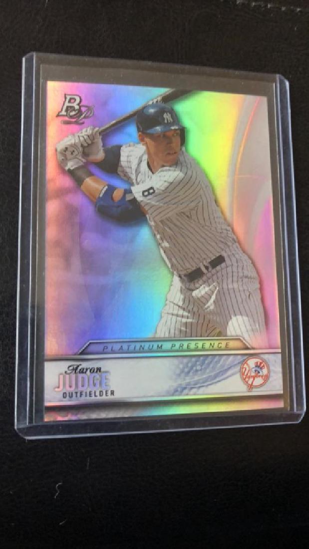 Aaron Judge 2016 Bowman platinum RC (1 of 1)