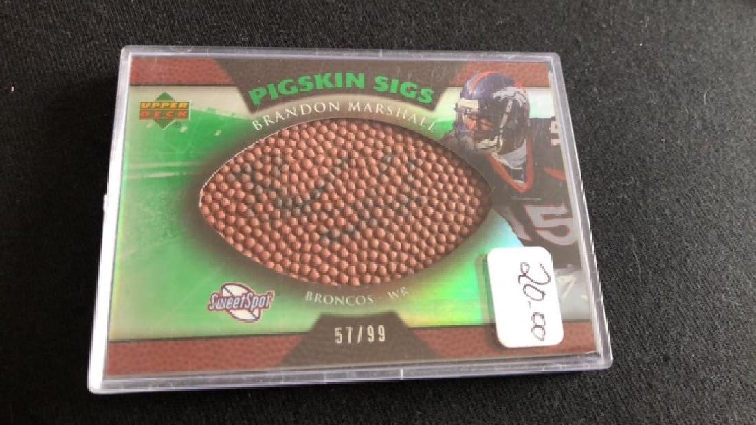 Brandon Marshall 2007 sweet spot pigskin (1 of 3)