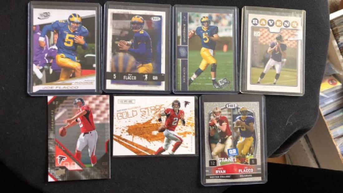 Joe Flacco and Matt Ryan Seven card rookie lot (1 of 3)