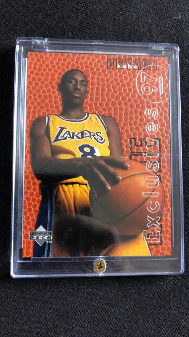 Kobe Bryant 1996 upperdeck rookie exclusives nice (1 of 2)