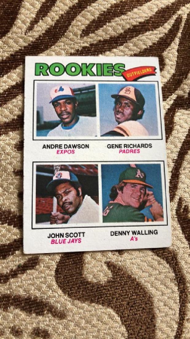 Andre Dawson 1977 Topps RC (1 of 2)