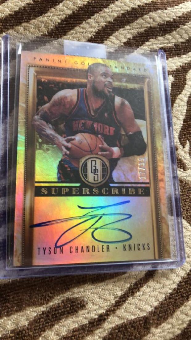 Tyson Chandler 2011 Gold standard super scribe (1 of 2)
