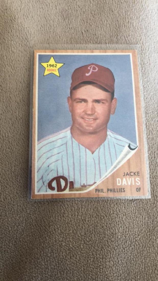 Jackie Davis 1962 Topps Semi High # set break (1 of 2)