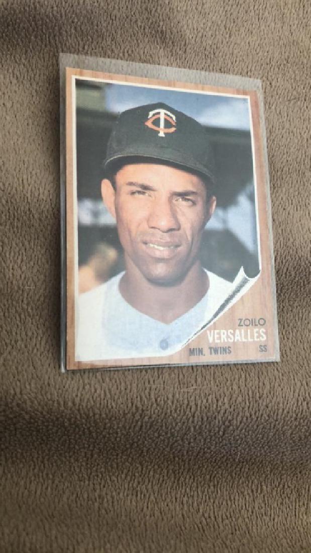 Zoilo Versalles 1962 Topps High # set break sharp (1 of 2)