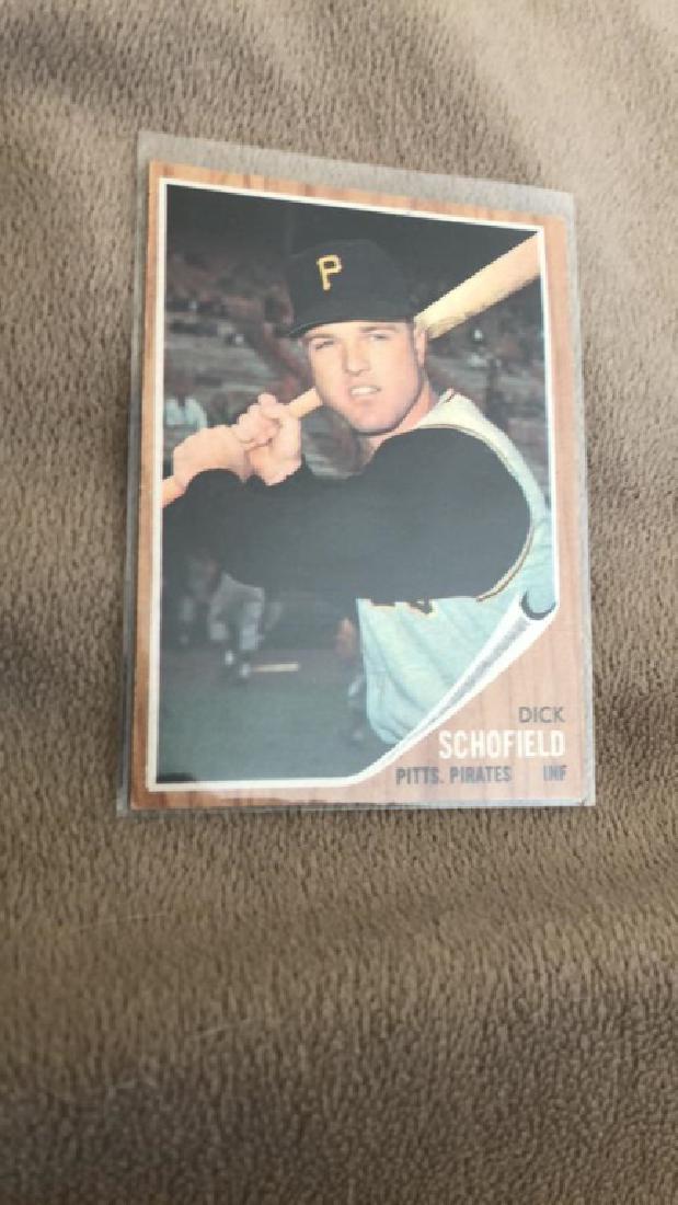 Dick Schofield 1962 Topps High # set break sharp (1 of 2)