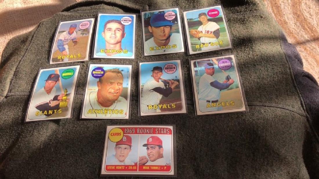 1969 Topps Vintage Baseball Card Lot of 9 cards (1 of 4)