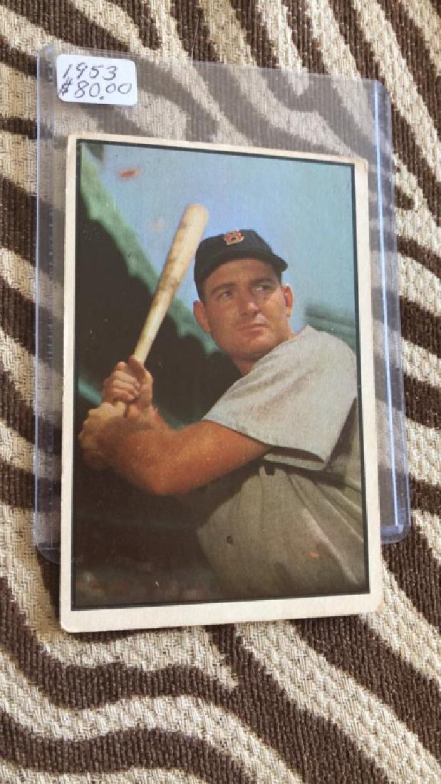 George Kell 1953 Bowman Color nice vintage card (1 of 2)