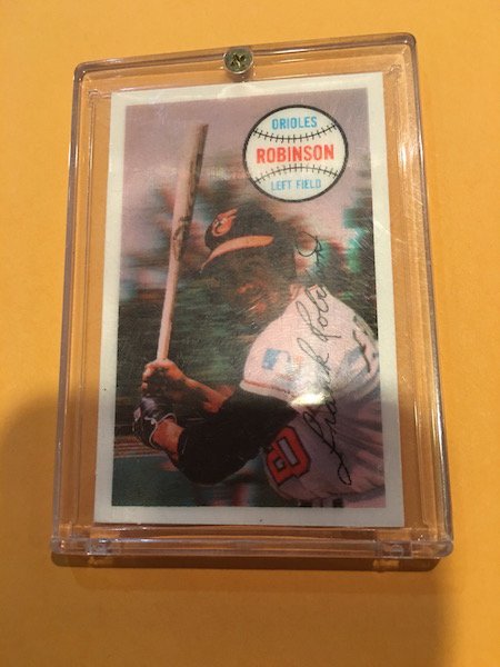 1970 Kellogg's FRANK ROBINSON Orioles #15 NM: You are purchasing the exact cards(s) listed in the title and show in the photo. Buy with confidence and with the assurance that we provide an accurate description, ship fast and are committed to buye