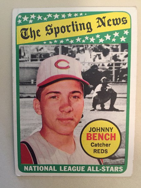 1969 Topps Johnny Bench All Star #430 (1 of 1)