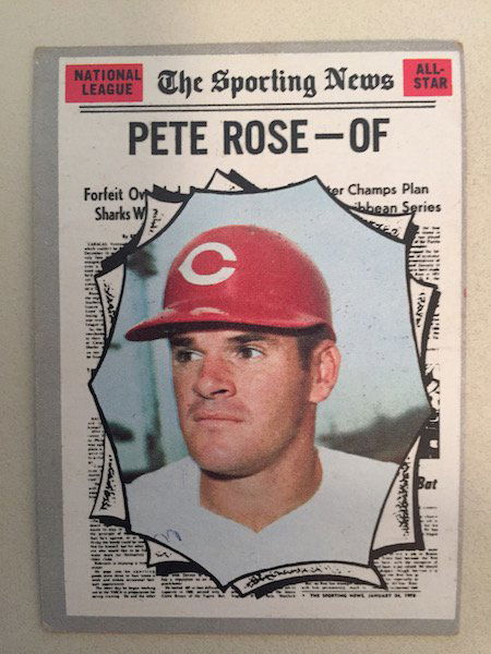 1970 Topps Pete Rose All Star #458 (1 of 1)