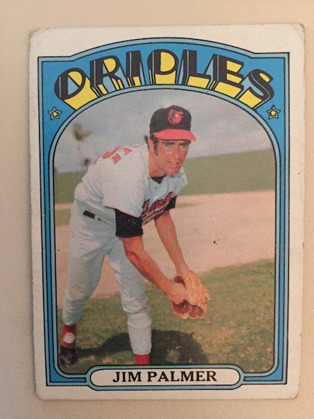 1972 Topps Jim Palmer #270: 1972 Topps Jim Palmer #270